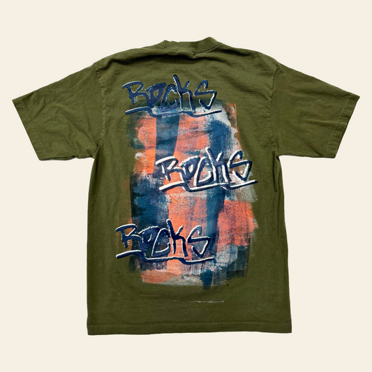 "Blue and Orange on Green" (Pre-order)