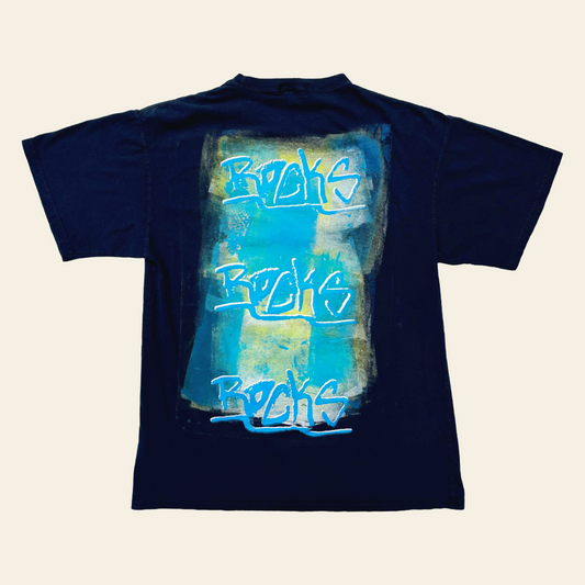 "Blue and Yellow on Navy" (Pre-order)